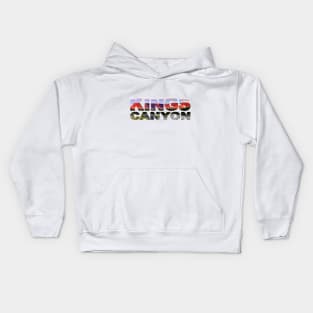 KINGS CANYON - Northern Territory Sunset Glow Kids Hoodie